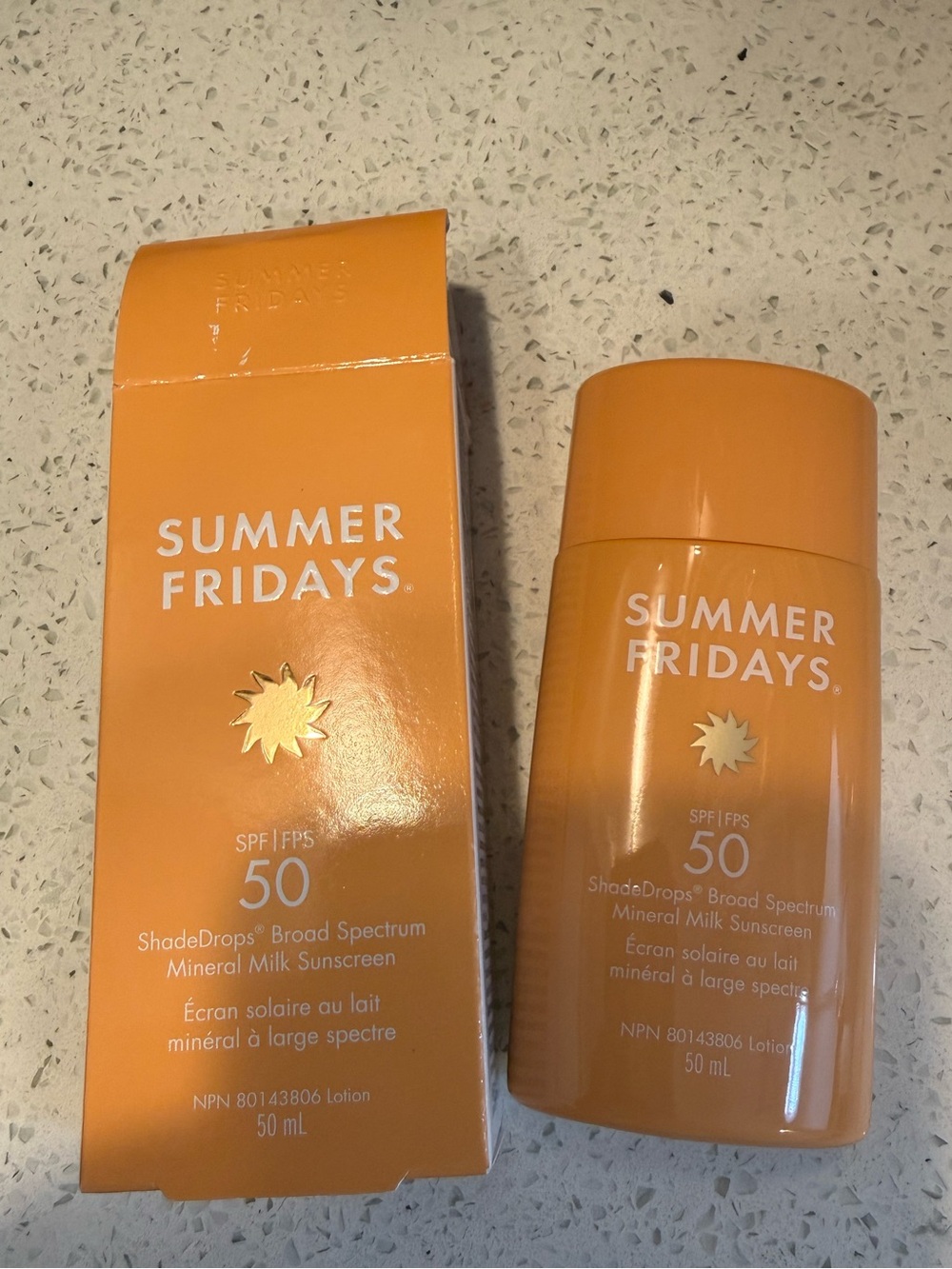 *NEW*1.7oz*Summer Fridays SPF 50 ShadeDrops Mineral Milk Sunscreen